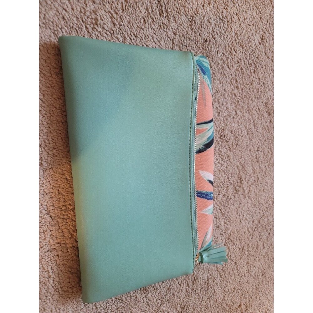 fab fit fun Rachel Pally Foldover Purse Leaves